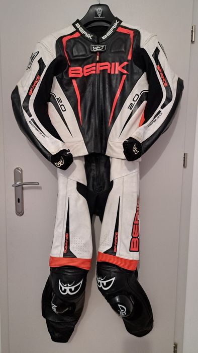 Berik 50 2PC kombinezon motocyklowy skórzany sportowy