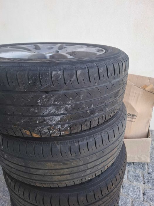 Jantes 16 liga leve 4x108 com pneus Citroen Peugeot Ford