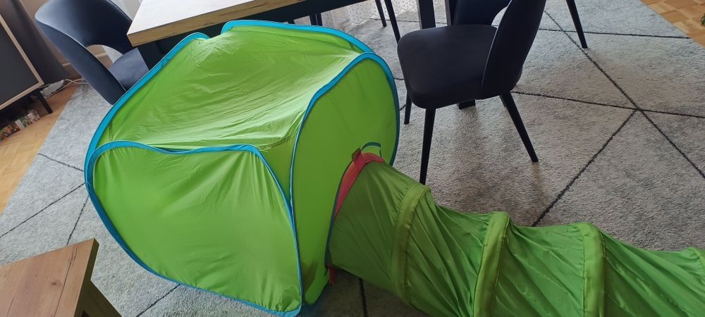 Namiot z rurą ikea