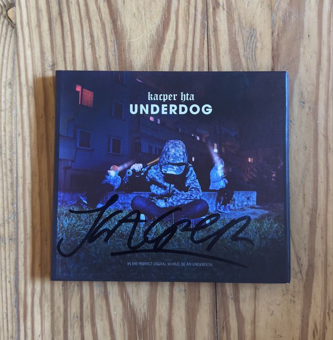 Płyta Kacper HTA - Underdog. Wersja preordera + autograf