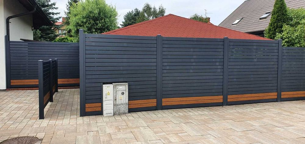 NAJTANIEJ !!! Ogrodzenie PALISADOWE - Śląsk - Kompleksowo