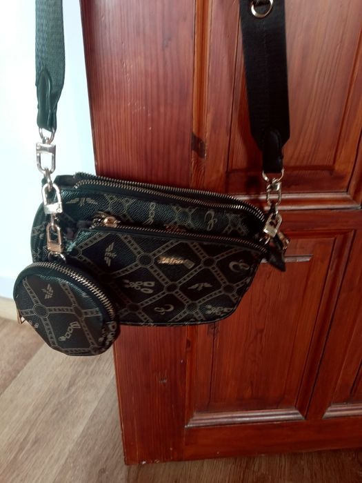 Torebka 3 czesci zlaczone listonoszka Braz