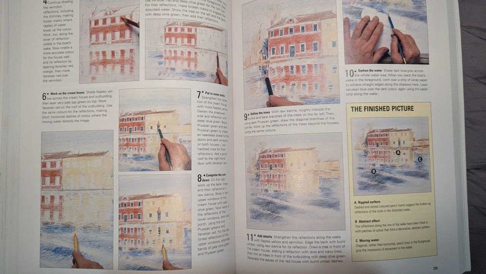 Livro sobre pintura