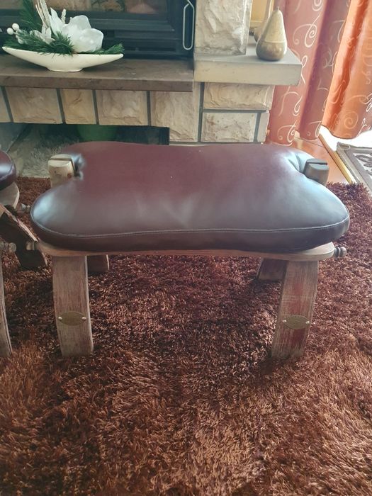 Taboret koziołek PRL
