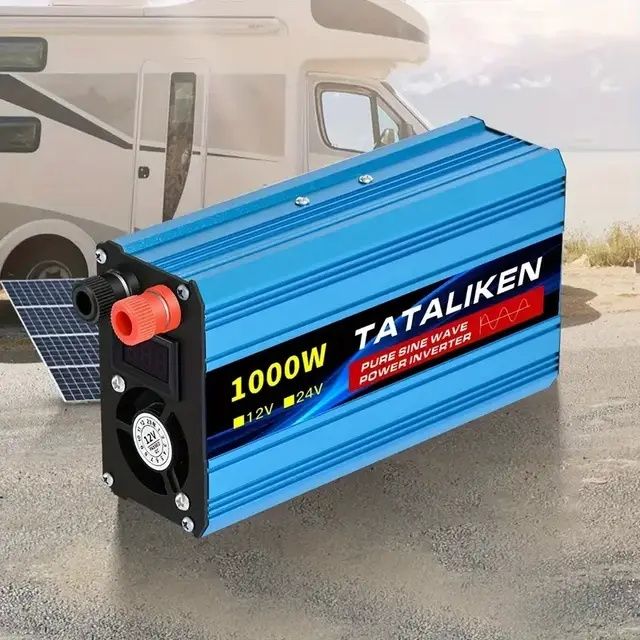Інвертор Tataliken 1000W 12V → 220V / чиста синусоїда