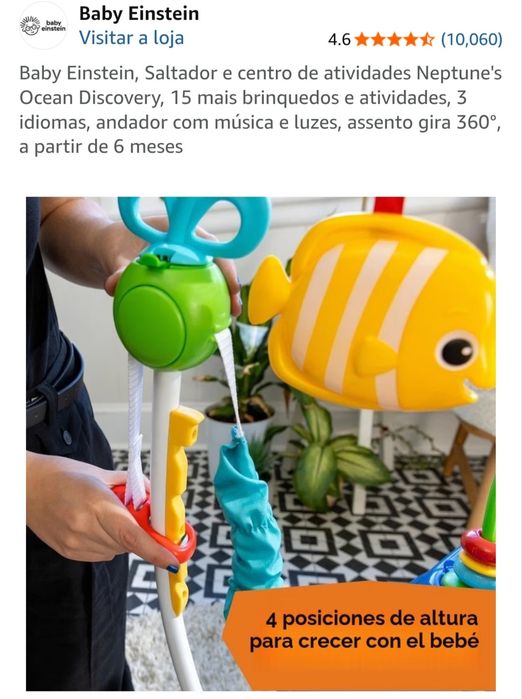 Saltador Baby Einstein