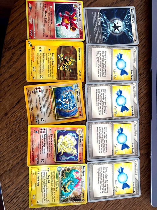 Cartas Pokemon Vintage