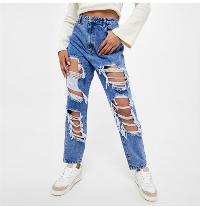 Misguided джинси riot. High rise mom Jean 38S