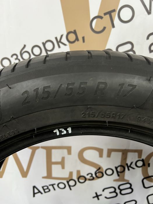 131 Літо Michelin Primacy4 215/55R17 2шт.5мм 2019.