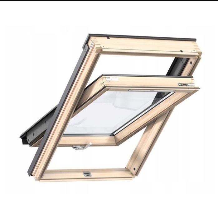 Okno dachowe Velux 140 x 78 3szybowe drewniane używane