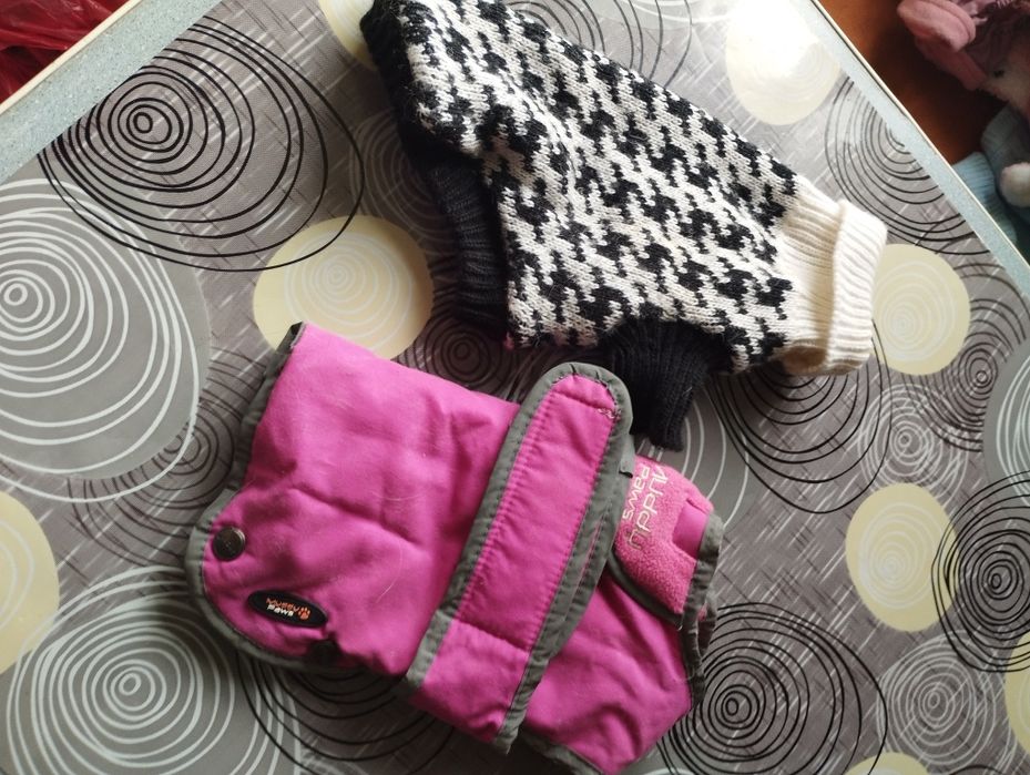 Одежда на маленькую собачку(+шапочки и обувь)