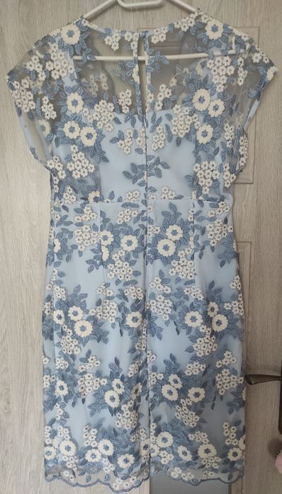 Sukienka wizytowa, wieczorowa dla mamy panny młodej r.38 stemper