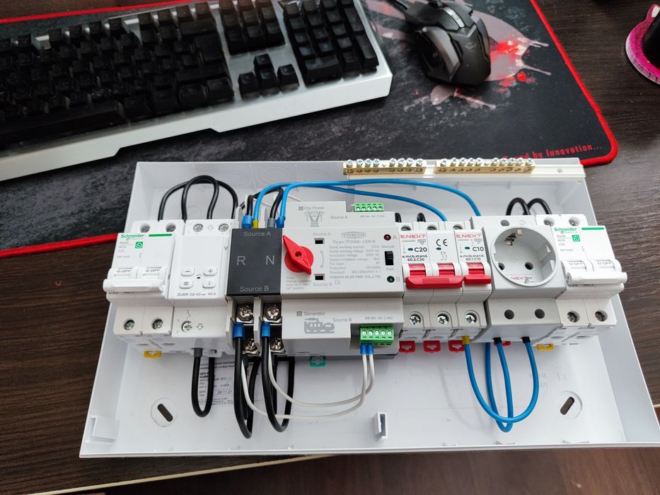 Щит автоматического ввода резерва АВР