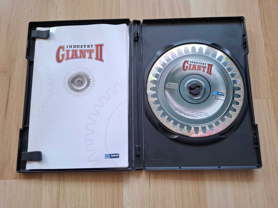 Industry Giant II 2 PC CD-ROM | klasyk ekonomiczny z 2002 | instrukcja