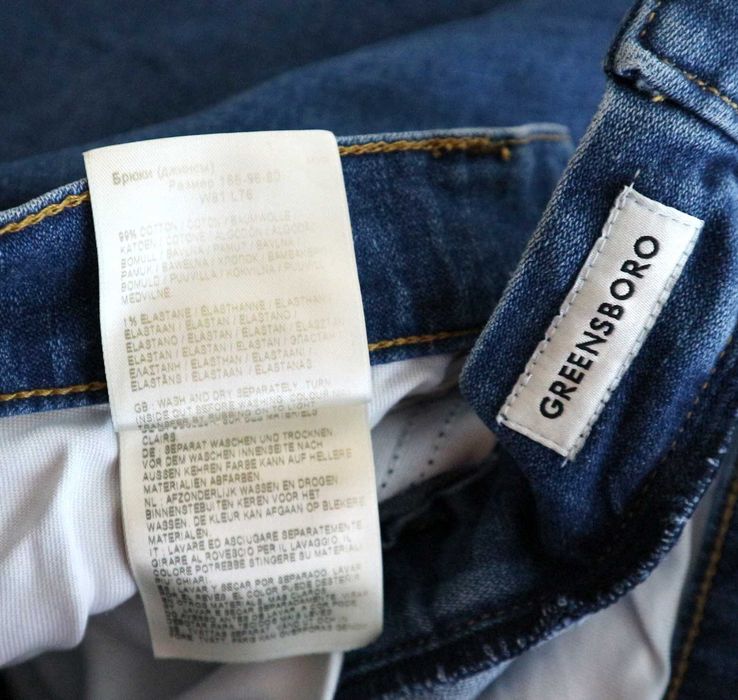 Wrangler Greensboro W32 L30 spodnie jeansy pas 2 x 43/45 cm