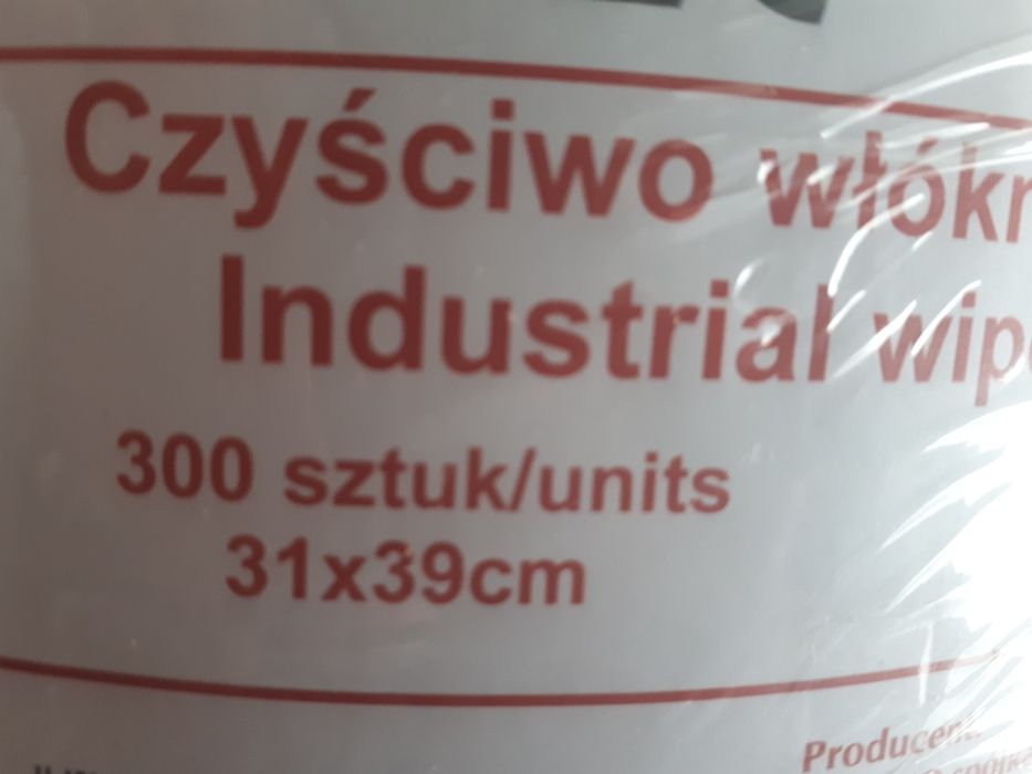 Czyściwa tkanina materiał szmatki