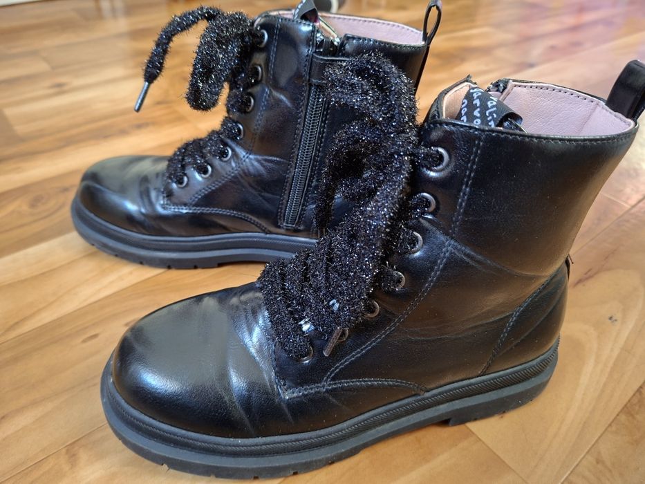 Botki dziewczece, trapery, buty zimowe