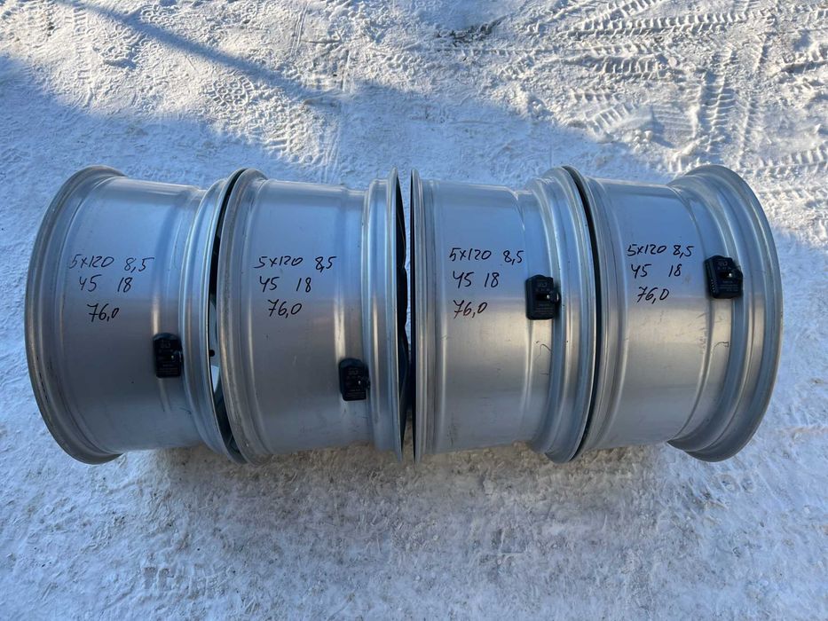 Диски R18 5/120 8.5J ET45  BMW X5 X3 VW T6 Touareg Honda Land Rover