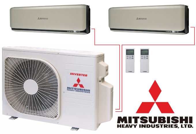 ‼️Кондиціонер мульті спліт система на 2,3,4 ,5 внутрішніх блоків ‼️