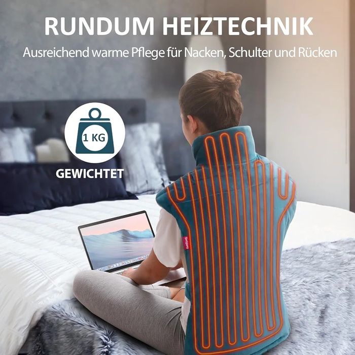 Obciążona Poduszka Grzewcza Comfytemp – Komfort i Ulga dla Pleców,