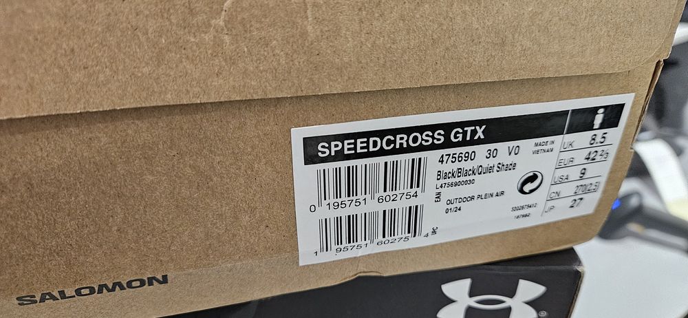 Кросівки Salomon  Speedcross GTX. Розмір 42.5