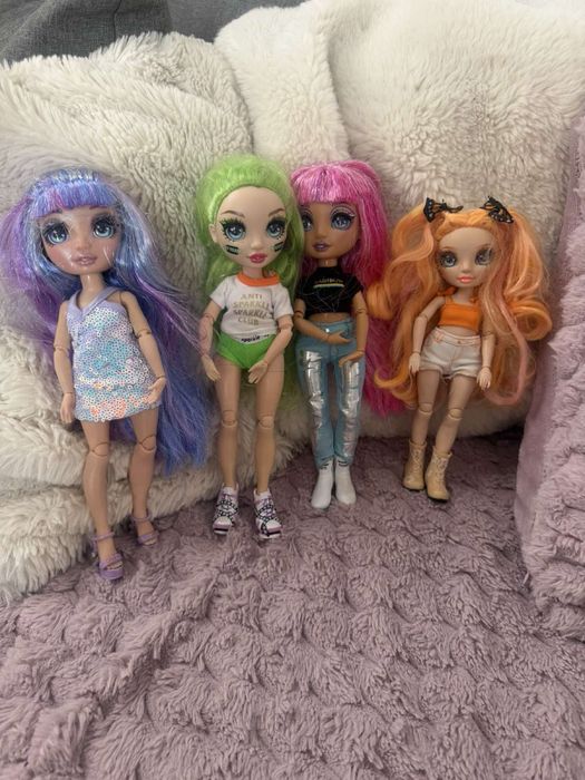 Zestaw lalek rainbow high lalki