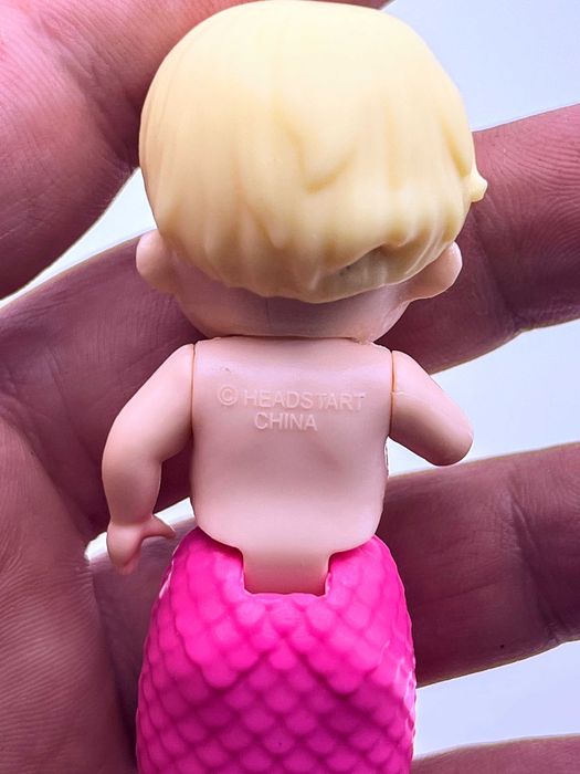 Sereia Mini Baby Figura de Corda Headstart (Brinquedo de Banho)