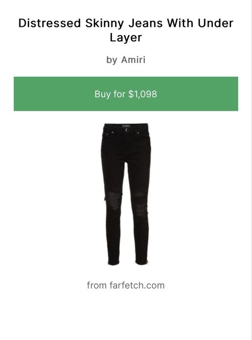 Джинсы Аmiri оригинал женские