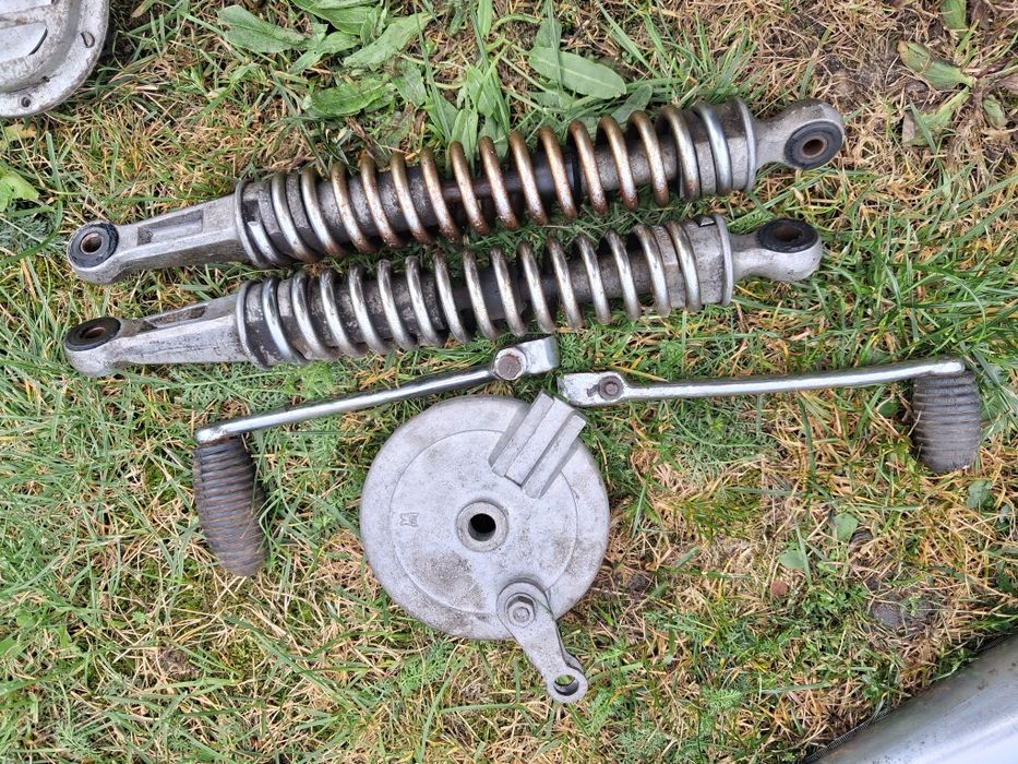 Wał komar Romet lampa amortyzatory motorynka szczekotrzymacz wfm polka