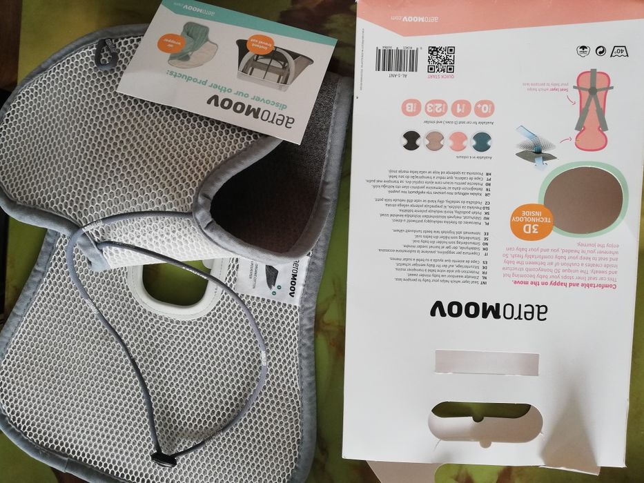 Aeromove wkładka antypotowa fotelik
