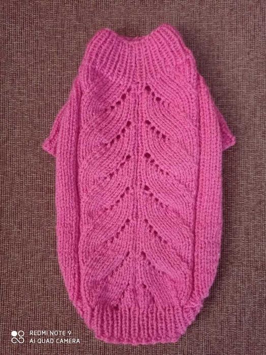 Светр, платтячко ручної роботи для собачки