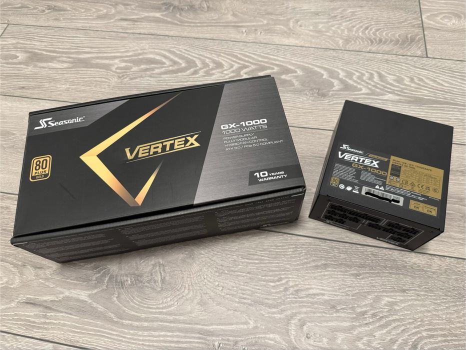 Zasilacz Seasonic Vertex GX-1000W ATX 3.0 / GOLD / GWARANCJA 8 lat