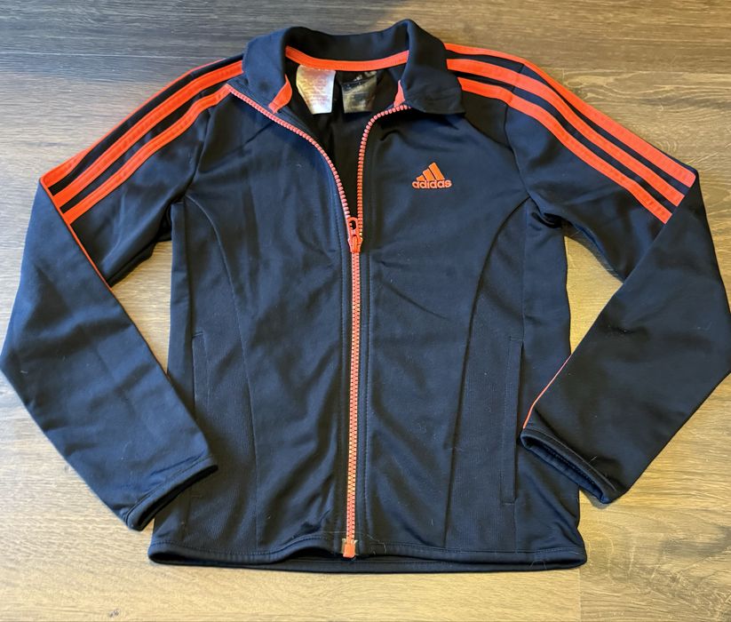 Олімпійка Adidas, спортивна кофта на дівчинку.