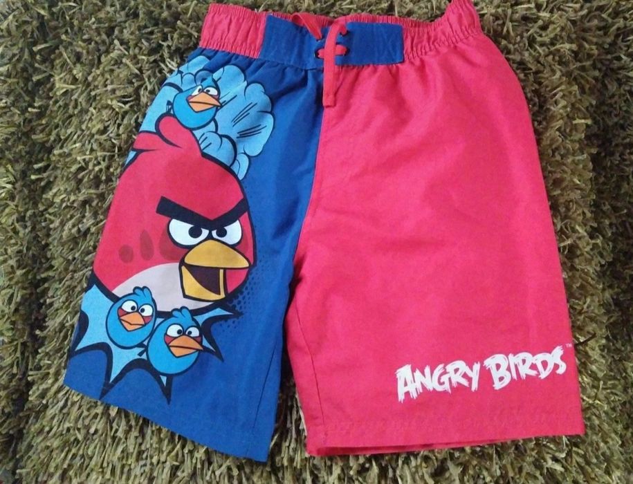Spodenki szorty bermudy Angry Birds 146-152 licencja Rovio