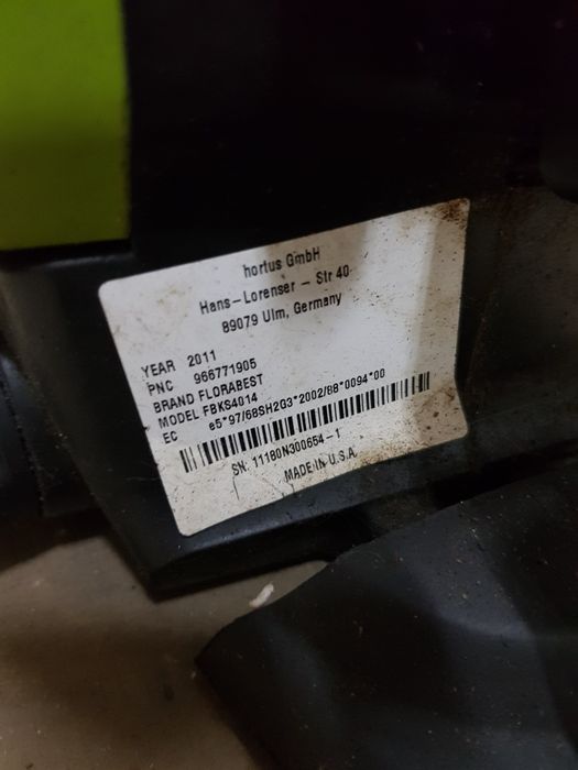 Ланцюгова бензопила Florabest FBKS 4014