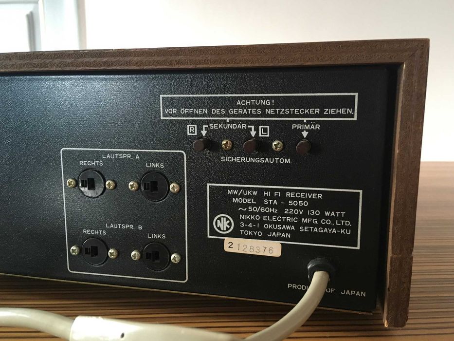 NIKKO STA-5050 / Receiver + Amplificador