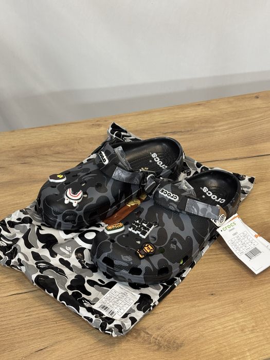 Crocs x Bape|Крокси бапе