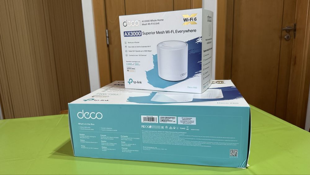 3 Routers TP-Link Deco X60
