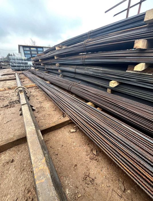 Pręty zbrojeniowe fi 6–36 + Transport HDS