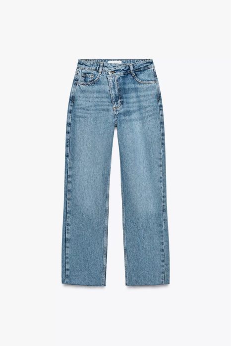 Прямі джинси zara srtaight  розміри 36 38 40 джинсы