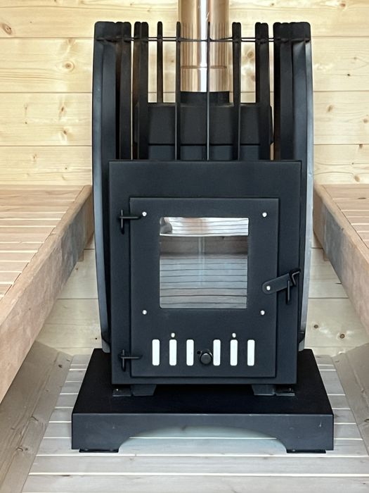SAUNA Ogroowa 380 cm Piec + Przedsionek