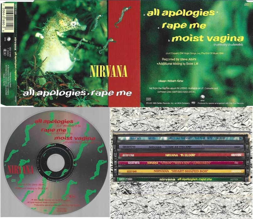 Nirvana - - - - - Singles - - - - - 6 X CD430716354529873927