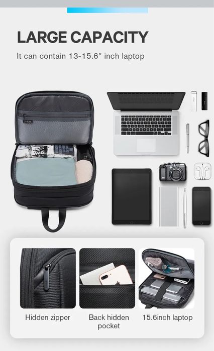 Рюкзак Xiaomi Bange Thin Backpack сумка ноутбук планшет валіза sling