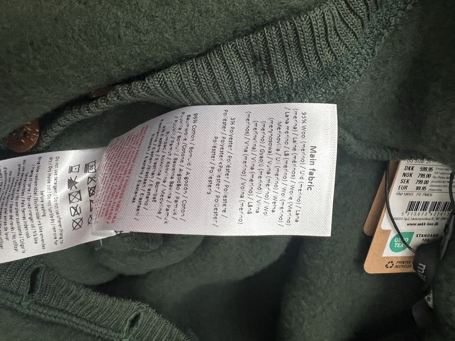 Nowy wełniany kombinezon merino 98