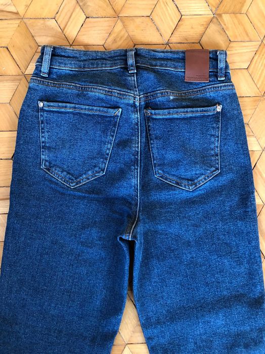 Spodnie jeansy Reserved denim 34 wysoki stan jeans