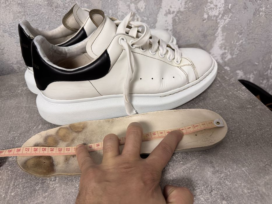 Кросівки  шкіряні Alexander McQueen Made in Italy  100% оригінал