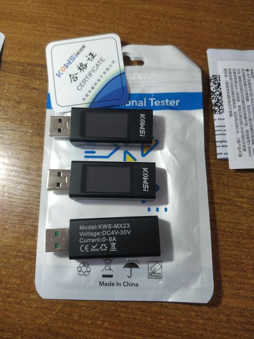 USB тестер KWS-MX 23