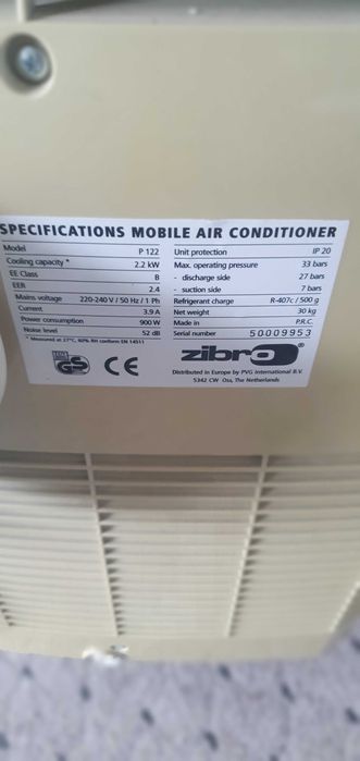 Klimatyzator przenosny