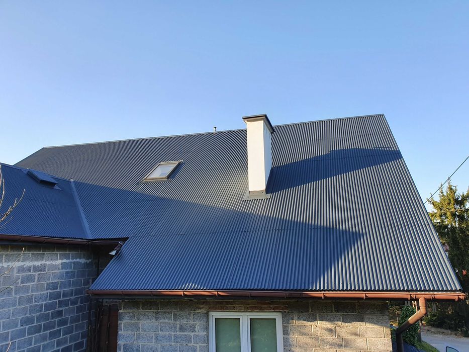 Malowanie dachów, elewacji, dachu, malowanie hal, mycie dachówki