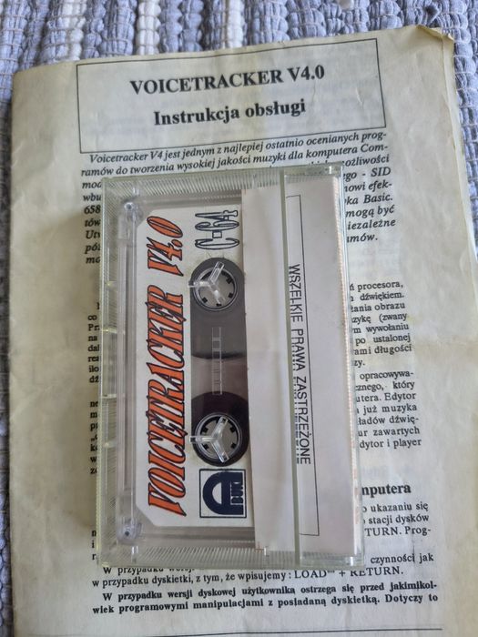 Commodore 64 VOICETRACKER   V4.0